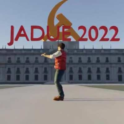 Jadue campaigning the right way