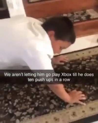TEN PUSHUPS