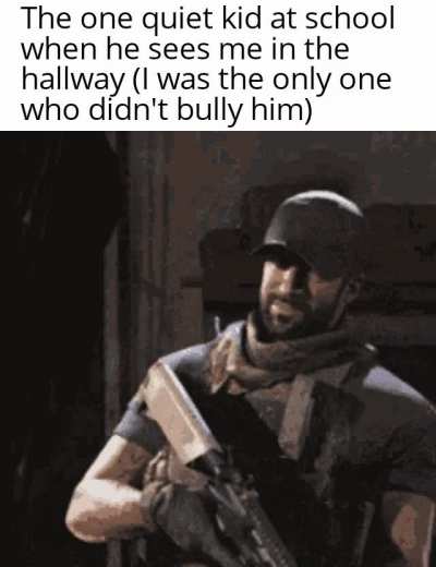 Glad I didn't pick on that dude