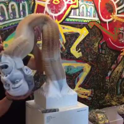 A paper &ldquo;sculpture&rdquo;