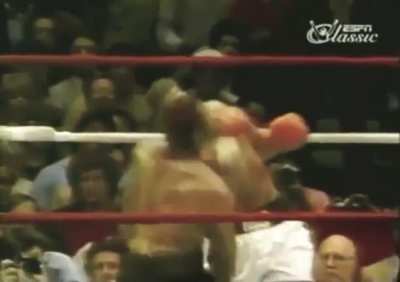 Mike Tyson in his prime, was not a human