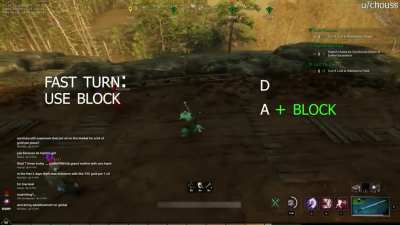 PvP Mechanic #3 &mdash; Fast turning when moving sideward