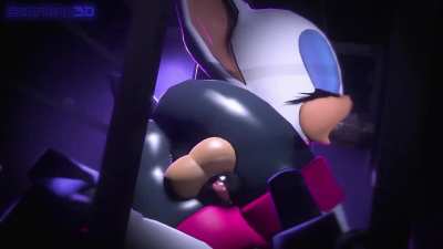Futa Rouge blow BBC [M,M] (Scarlena3D)