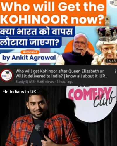 RIP Queen Elizabeth but "Humara loss to mat kara"