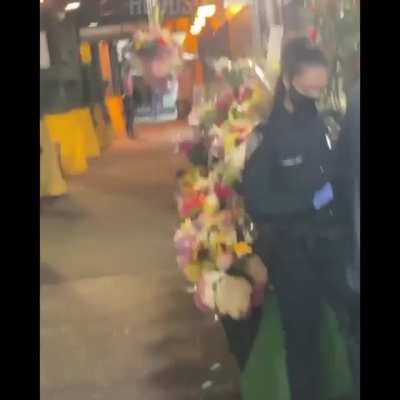 Man falls in love with NYPD officer arresting a suspect
