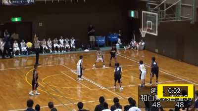 Never celebrate before the buzzer.