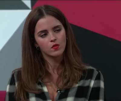 Emma Watson, pissed