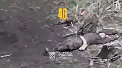 250 two-hundredths &mdash; and these are only the recorded ones! (VIDEO)

We are starting to publish proofs of the katsaps we have destroyed. They were burned, disassembled into pieces and eliminated forever by the fighters of the Third Assault Division in the 