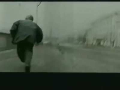 First Battle of Grozny, Chechen forces clash with the invading Russian Army. From the documentary 
