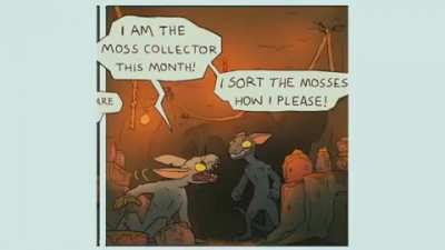 Moss sorter