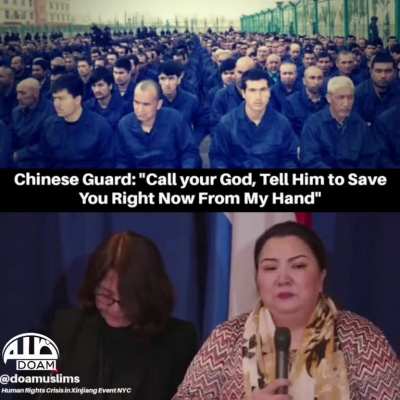 Chinese Guard: "Call Your God, Tell Him To Save You Right Now From My Hand |Concentration camp survivor Zumret Dawut was severely beaten for sharing her food with another detainee. A guard told her after she cried out for Allah: "Call your God, tell him t