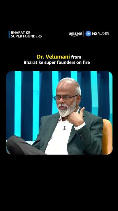 Dr. Velumani on why most startups chase valuation instead of value