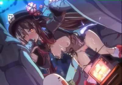 Hu Tao foresome fuck (laoMeng) [genshin impact]