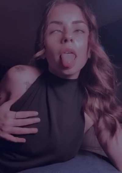 Would you squeeze my titty even though it’s itty bitty