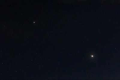 Jupiter-Saturn Great Conjunction of 2020 via 200mm focal length (in progress)