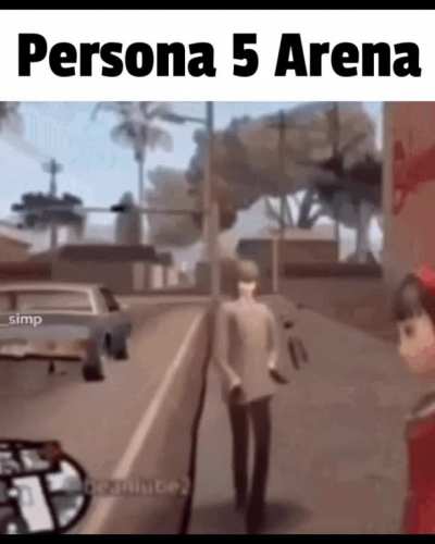 guys my uncle works at atlus and he sent me this leaked footage of the upcoming release p5 arena!!!!!