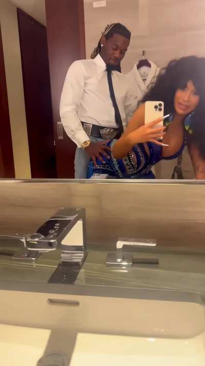 Cardi in IG story