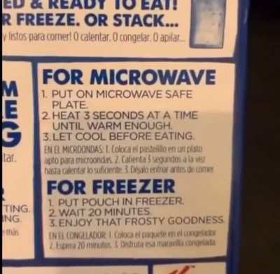 Might wanna take a second look at those instructions