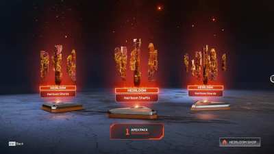 I just switched to pc and got a heirloom on my first pack ever in level 1. I even say in spanish “look im gonna get a heirloom” hahaha