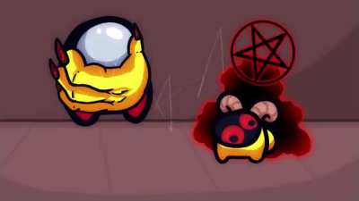 Dos mesmos criadores de "Among us no crack" e "Impostor com fogo no rabo", vem a&iacute; "Impostor e seu filho s&atilde;o do capeta" (cr&eacute;ditos ao canal chimaru)