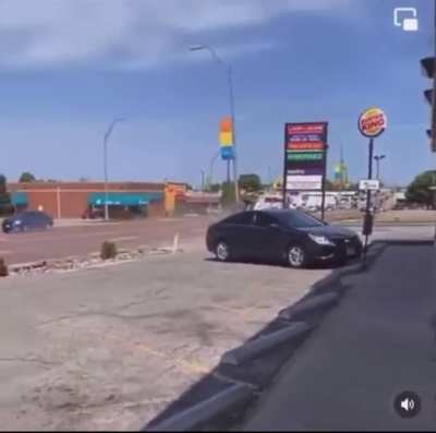 Man hops through car window to fight his child&rsquo;s mother while their child is in the car . 🤦🏾&zwj;♂️ car ends up flipping over (original OP: u/Proudsailor779)
