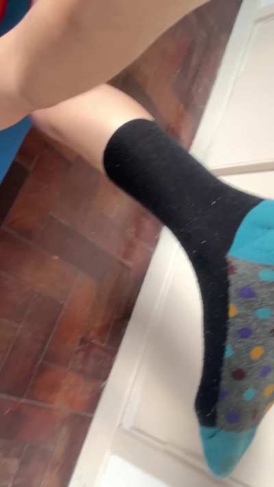 I&rsquo;m just a girl doing yoga at home! What are you looking at? 