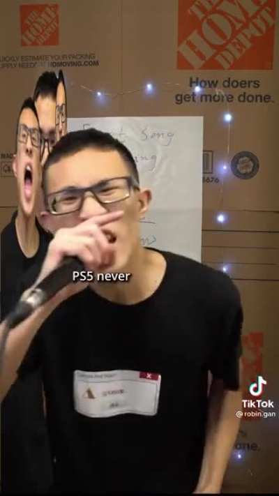 He's taking the PS5