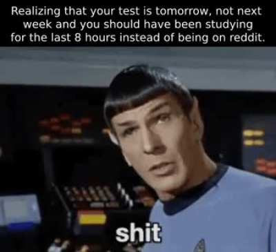 I&rsquo;ll set my alarm and wake up super early to study.