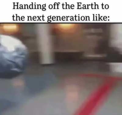 Keep the earth clean! It&rsquo;s not Uranus