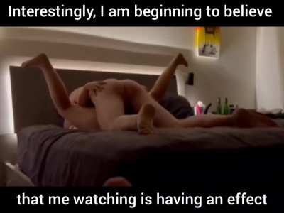 It's not technically incest if he's only watching...