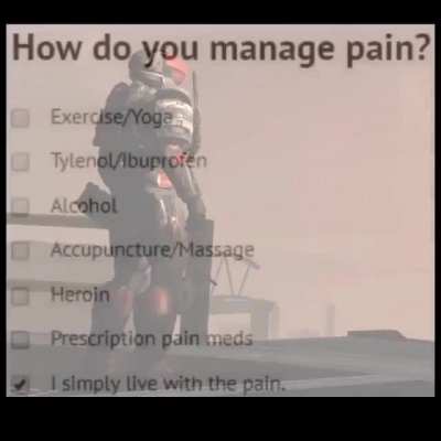 Lives with the pain