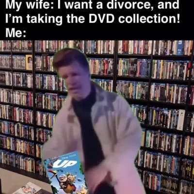 Take them all, but I&rsquo;ll never give you UP