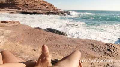 Stunned by the view, and by cumming so hard!