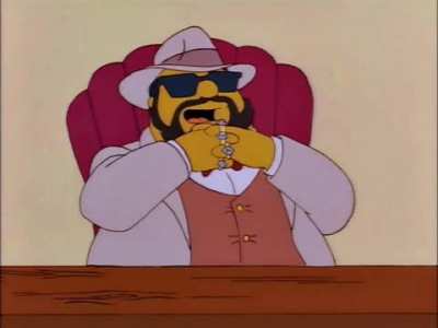 You know, boys. There's an old sayin down on the Bayou that BLEAH!