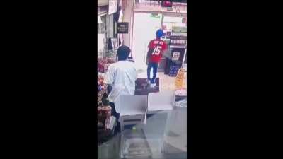 Gun Thief..... The Audacity... How Dare You...