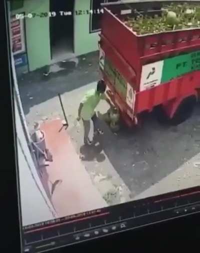 Beware of the propane tanks