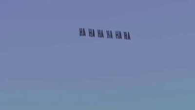 A Florida man flew this banner plane over Mar-a-Lago that says what we've ALL been thinking.