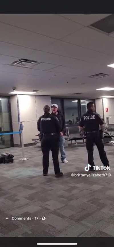 To board a flight