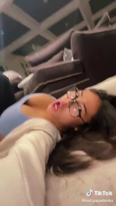 Teen Asian showcasing her talent and personality