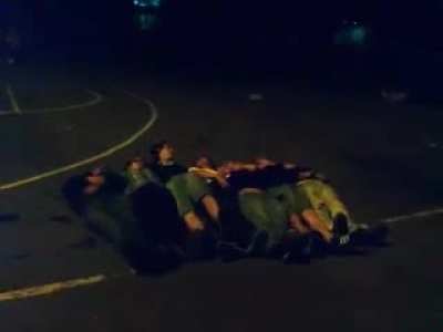 Normal evening in Poland