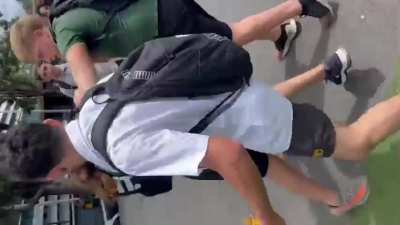 Boy vs girl fight