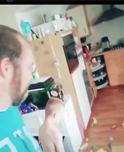 Because making your son cry is hilarious