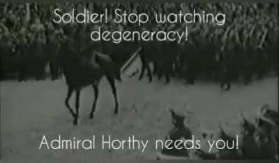 Be less horny and be more like Horthy