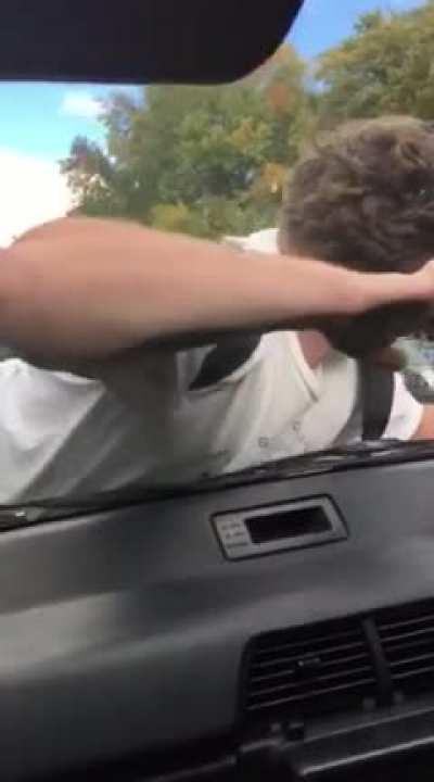 That's one way to get someone off your car