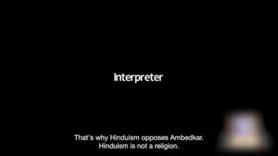 At Dismantling Global Hindutva:Hinduism isn't a religion.Caste is the religion.Harbouring the idea that Hinduism per se is harmless &amp;amp; Hindutva is the culprit is against democratic ideals.Hindutva is inseparable from Hinduism &amp;amp; arguments of Hindutv