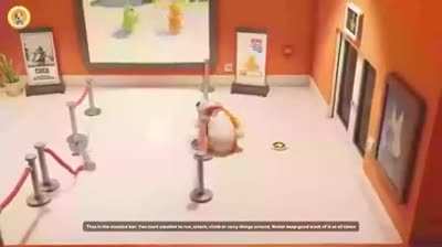 Когда даже обучение не можешь пройти в детской игре..