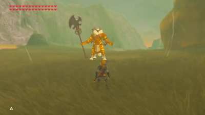 Many people don't know that you can just walk past lynels