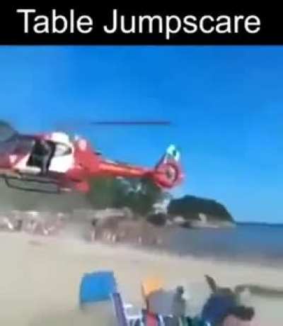 table jumpscare