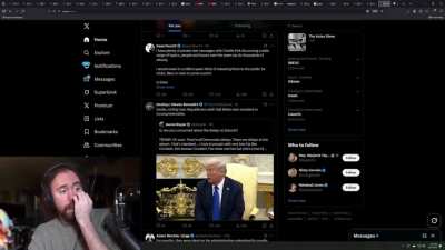 Streamer Asmongold (Zackrawrr on Twitch) doubles down after controversial "using live ammo on protesters" statement and further dehumanizes the left "I don't really view them as people, I view them as animals"