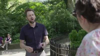 Jordan Klepper vs. anti-vax protesters in NYC